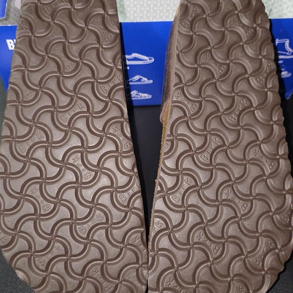 Birkenstock Womens Dark Brown Thong Sandals - Picture 3 of 6